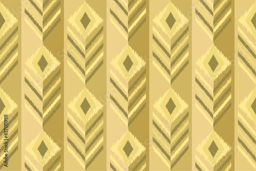 seamless ikat pattern, design for fabric, clothing, background, carpet, wallpaper, wrapping