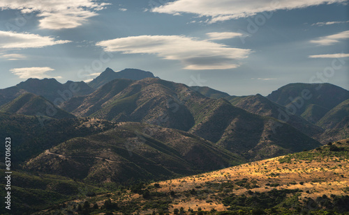 landscape in the Mazatzal Mountains photo