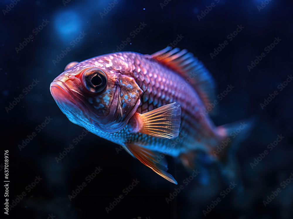 A Single in the water over a dark background,
A Single in the water over a dark background,