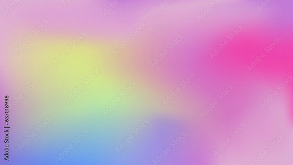 Colorful gradient pastel color background.