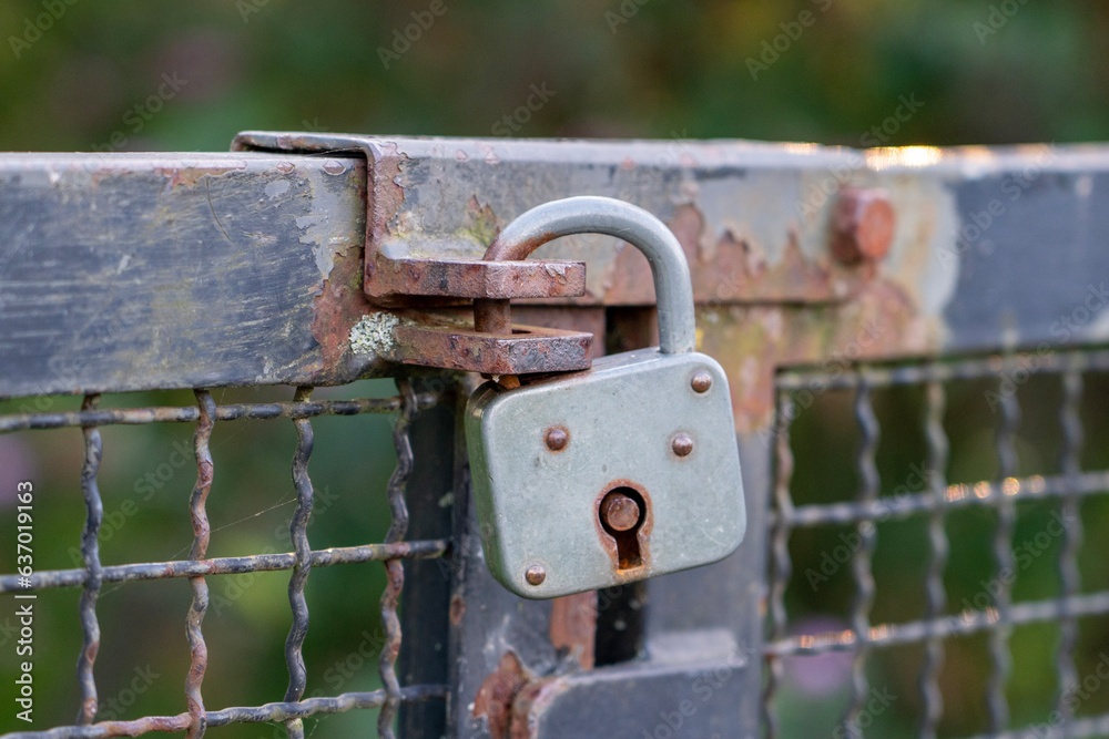 lock on the fence lock on the fence