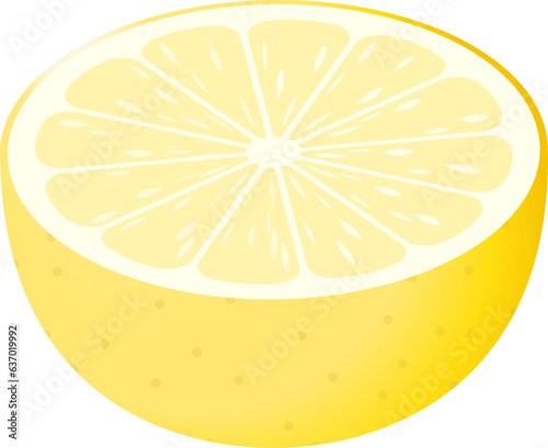 半分にカットしたグレープフルーツ