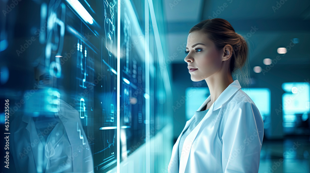 doctor, consulting, digital transformation, hospital, AI generated doctor, consulting, digital transformation, hospital, AI generated