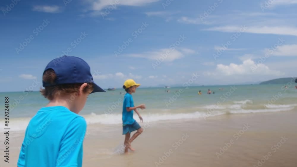 Enjoy a sun-kissed family vacation by the sea, where children of all ages splash in the waves, build sandcastles, and bask in the beauty of nature. Let the laughter and happiness of this carefree Enjoy a sun-kissed family vacation by the sea, where children of all ages splash in the waves, build sandcastles, and bask in the beauty of nature. Let the laughter and happiness of this carefree