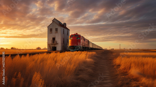 Traversing the Heartland: Kansas Train