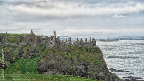 dunluce castle, antrim, ireland