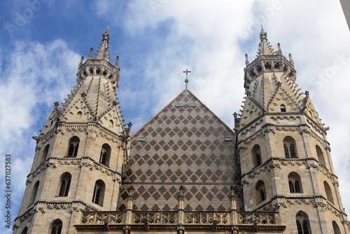 acciata della cattedrale Santo Stefano Vienna photo