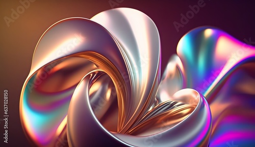 Holographic gold background...