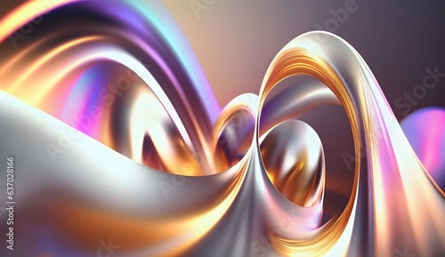 Holographic gold background...