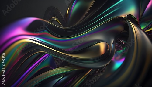 Holographic gold background...