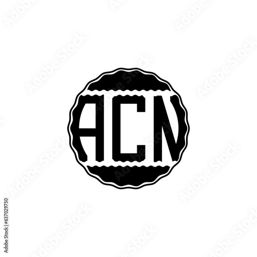 Letter Logo Design 'ACN'