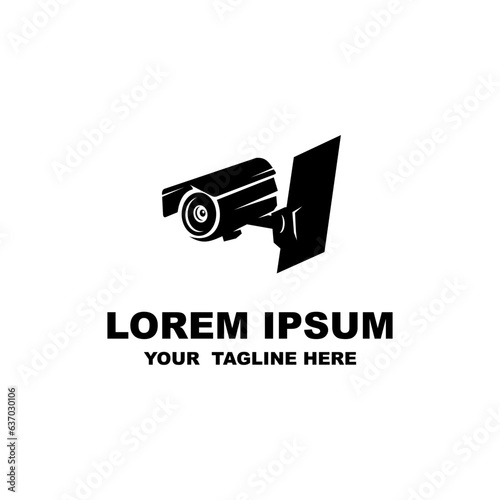 Hidden camera logo, cctv logo design template, icon, safety and technology illustration vector. Suitable for your design need, logo, illustration, animation, etc.
