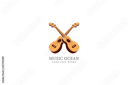 ukulele cute isolated on white, small ukelele brown pastel color for flat icon, realistic ukelele for classical music play, ukulele classic retro style in holiday summer concept, small guitar
