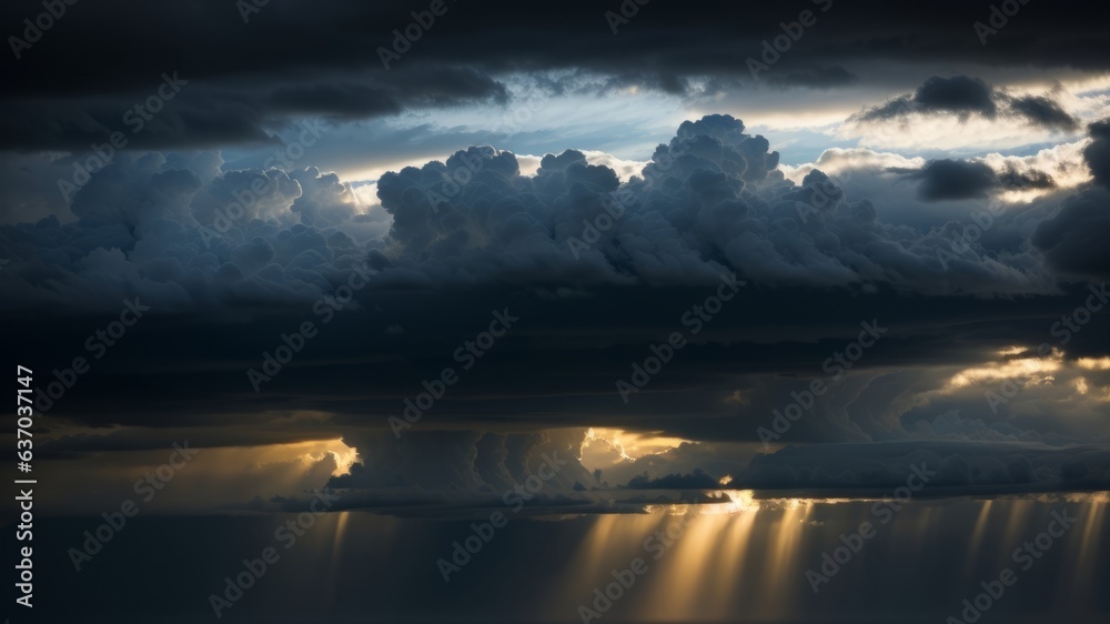 dim energized sky with pitiful stormy clouds a number of time as of late rain or snow as one of a kind establishment, exceptional climate. Creative resource, AI Generated dim energized sky with pitiful stormy clouds a number of time as of late rain or snow as one of a kind establishment, exceptional climate. Creative resource, AI Generated