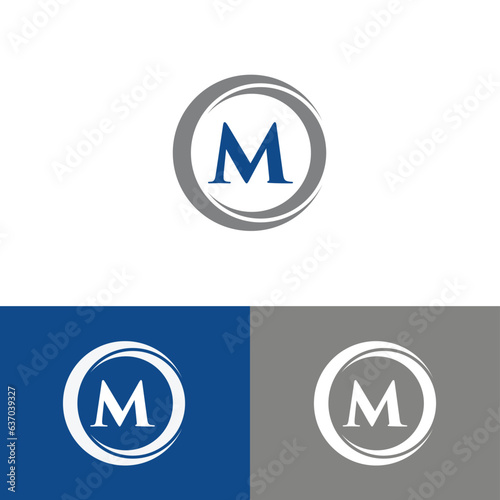 Vector Letter M Logo Design 