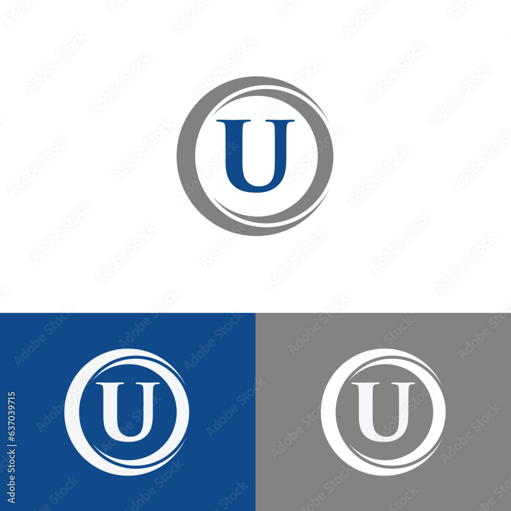 Vector Letter U Logo Design Vector Letter U Logo Design