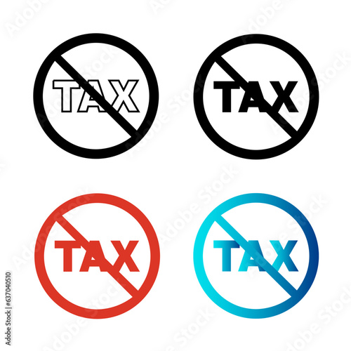 Abstract No Tax Silhouette Illustration Free Download Abstract No Tax Silhouette Illustration - GFXLoad