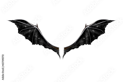 Wallpaper Mural realistic bat wings Torontodigital.ca