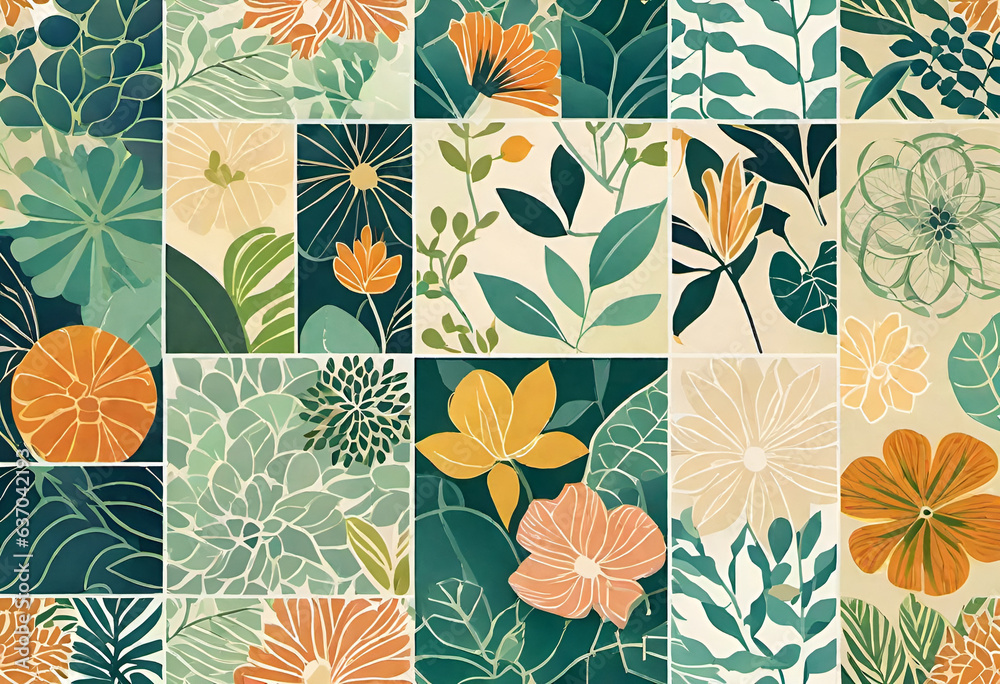 seamless floral pattern seamless floral pattern
