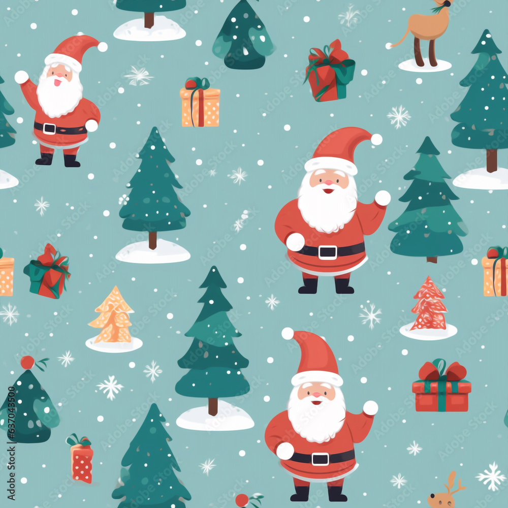 Christmas wrapping paper pattern. High quality photo Christmas wrapping paper pattern. High quality photo
