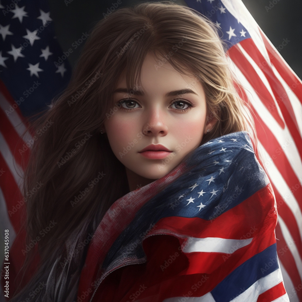A girl from America Emily was a captivating blend of innocence and