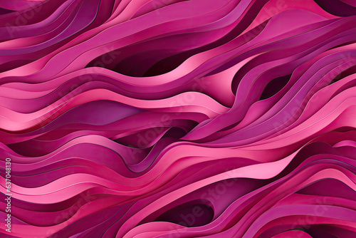 Abstraktes fließendes Muster in Rosa und Magenta als nahtlose Hintergrund-Textur.