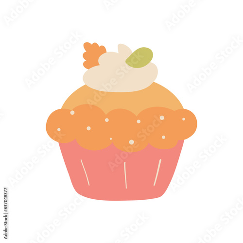 Autumn cupcake