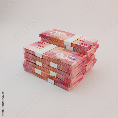 Foto 200 Ghana cedis bundles