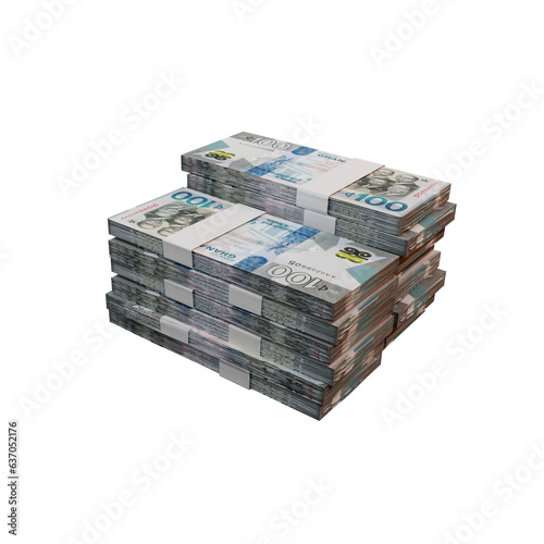 Foto 100 Ghana cedis bundles