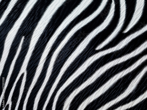 Zebra skin texture close up. animal skin pattern. abstract background.