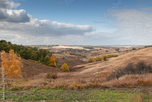 autumn landscape in state