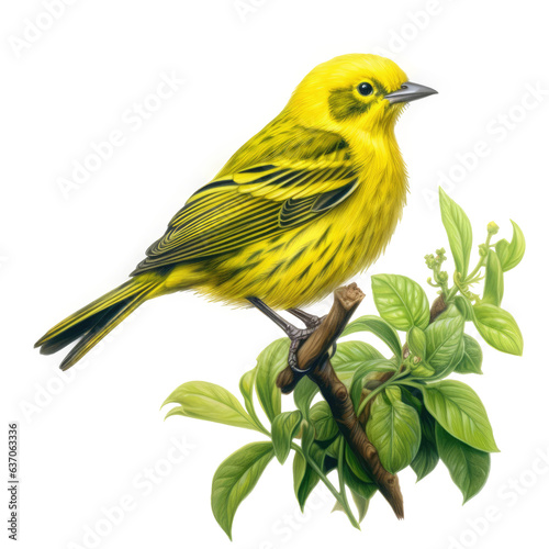 Canary Creeper , Isolated On Transparent, PNG © ACE STEEL D