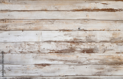 テクスチャーのある白木の板を背景画像 White wooden boards with texture as background Generative AI