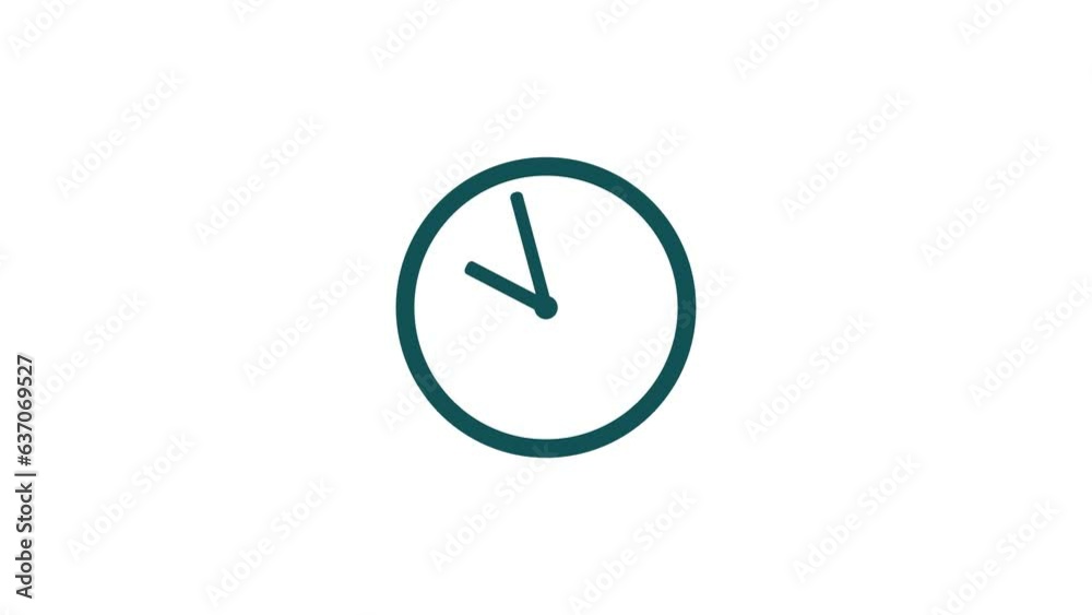 abstract new fast clock icon animation background 4k abstract new fast clock icon animation background 4k