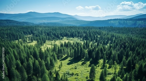 landscape with trees  forest view  tropical forest view  plants and trees