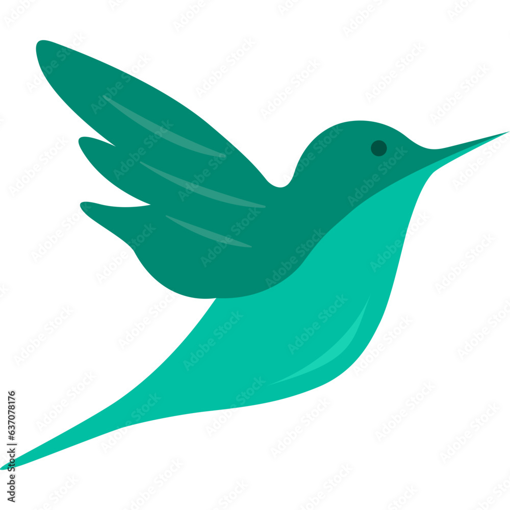 Flying Bird Illustration Flying Bird Illustration