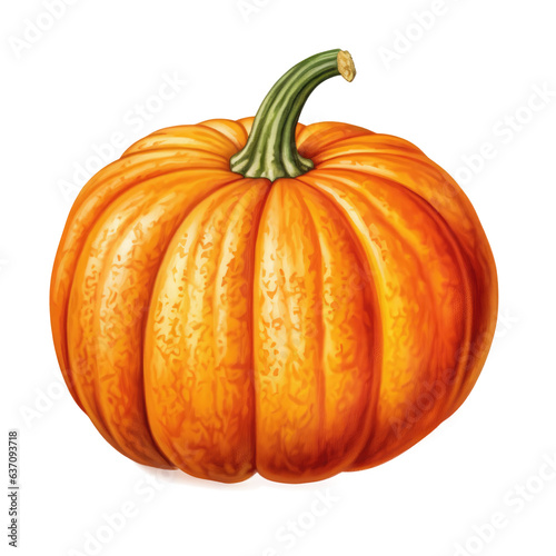 A pumpkin , Illustration, HD, PNG