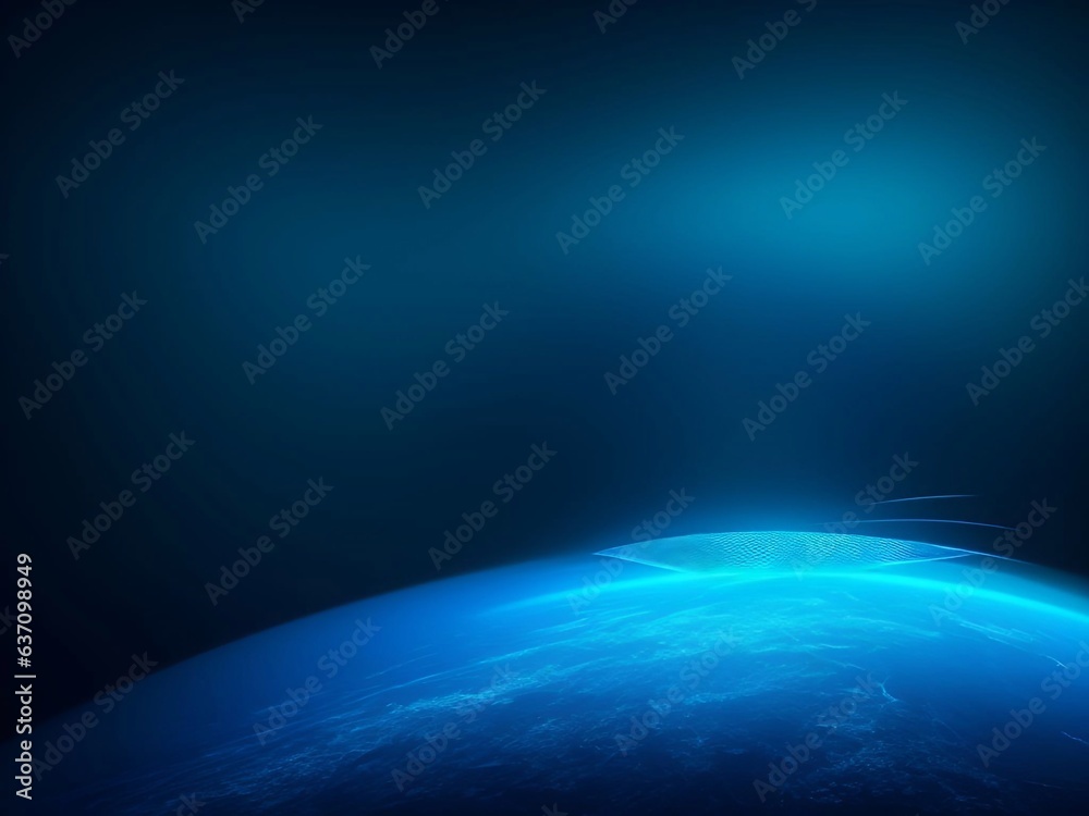 Fototapeta premium modern Futuristic technology abstract background generative ai illustration art