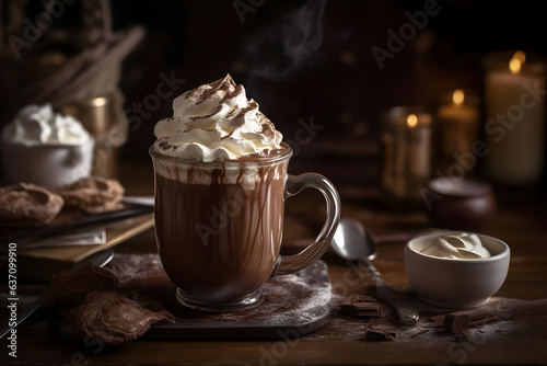 Hot Chocolate with whipped cream