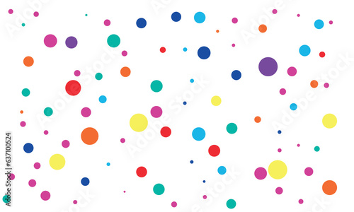 coloured dots vector art background, colorful dots background