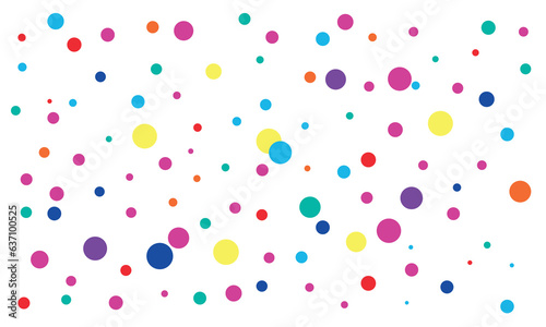 Fototapeta Naklejka Na Ścianę i Meble -  small polka colorful dot seamless background, colorful dots background