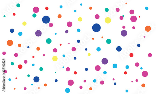 incredible colorful dots background vector, colorful dots background