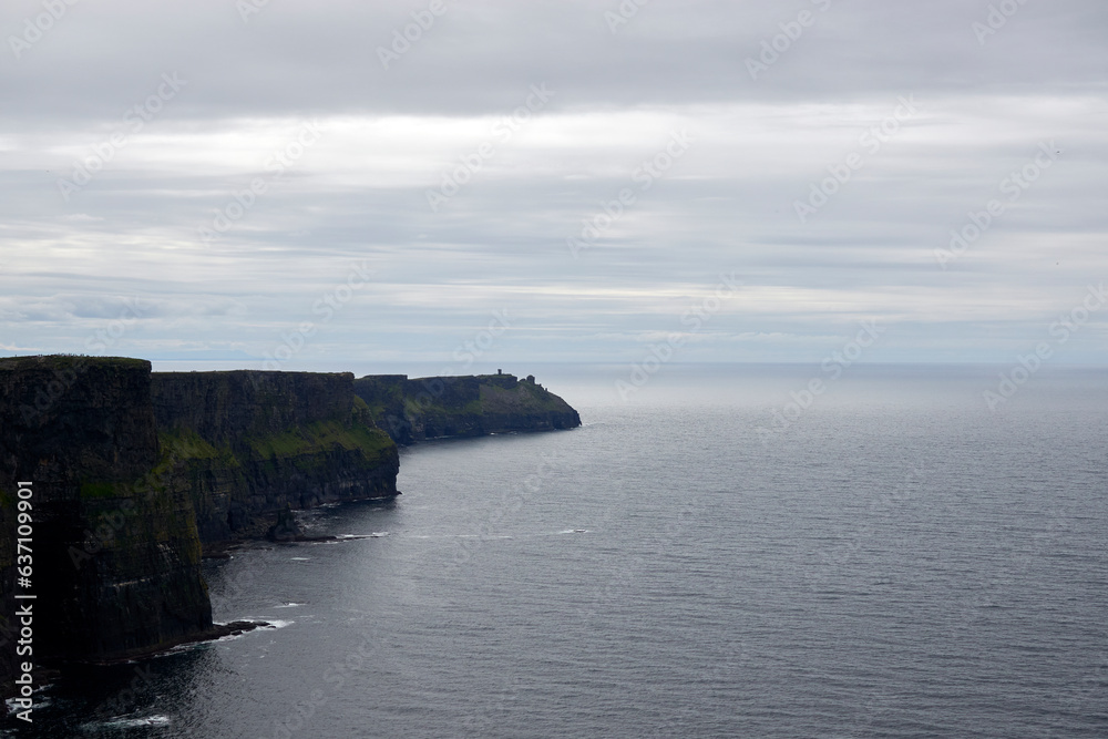 Wild Atlantic Way in Ireland Blue Sky Route
