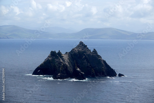 Fotografie Skellig Michael Monastery (Skellig Michael: Home of Luke Skywalker in Star Wars)