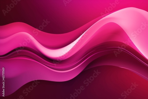 An abstract pink background with wavy lines