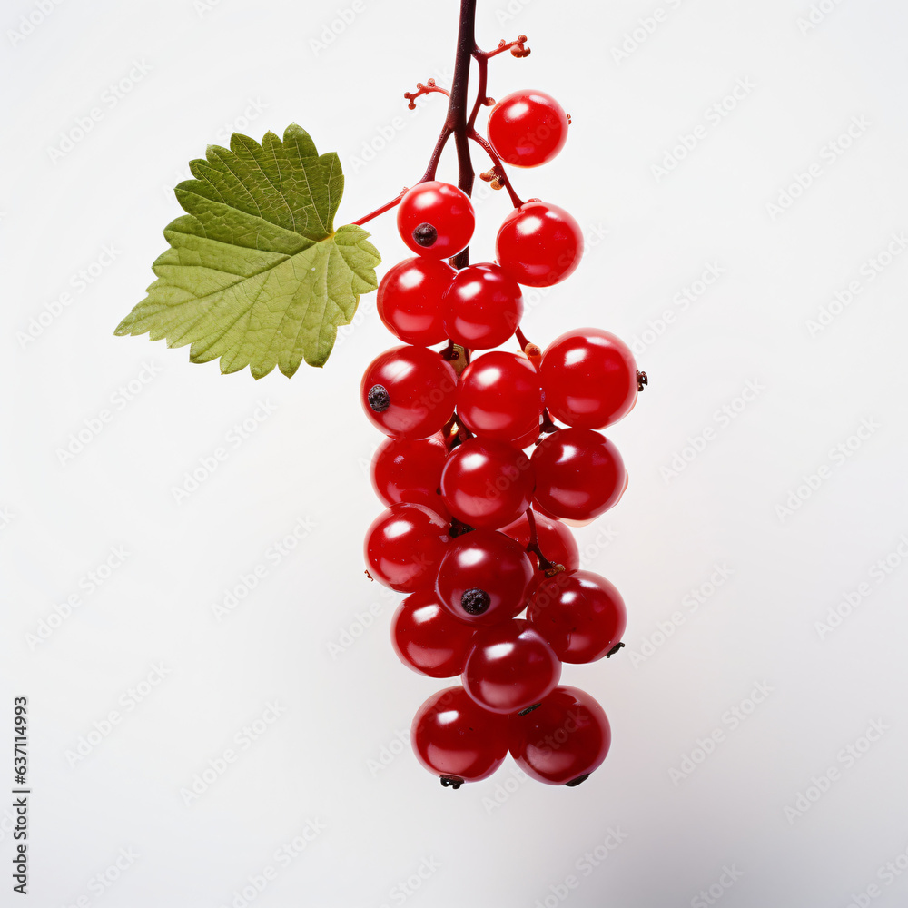red currants on a branch