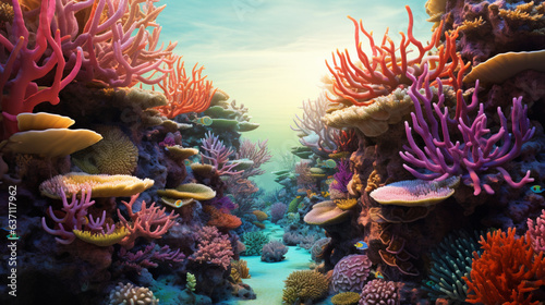 A_colorful_coral_reef_with_many_different_types