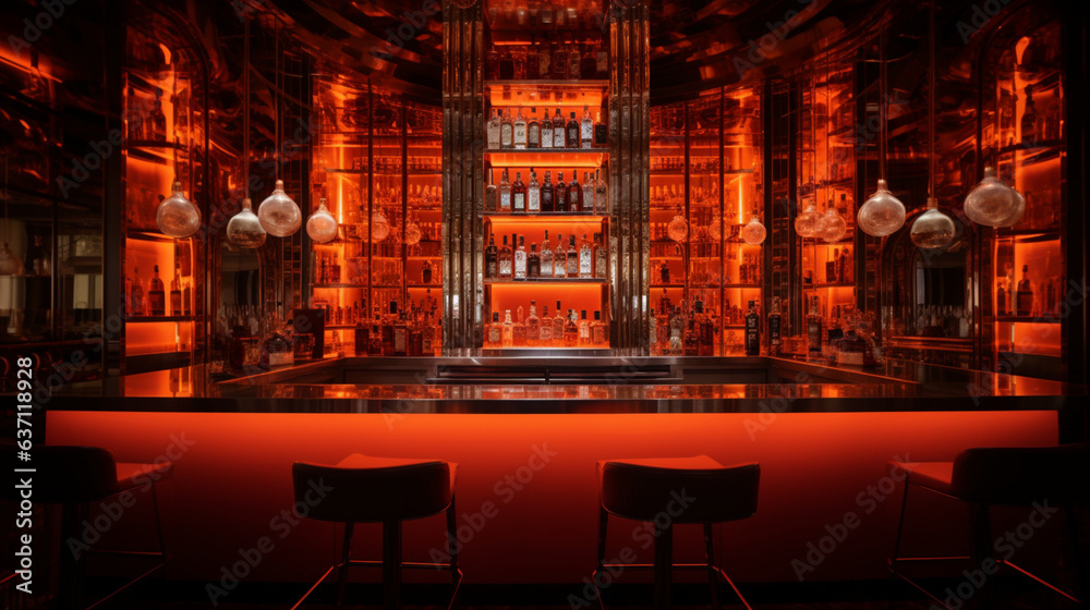 Ambient_red_and_orange_lighting_reflecting_of_a_bar