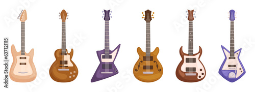 Guitars Are Stringed Musical Instruments With A Resonating Body And A Neck, Producing Sound When The Strings