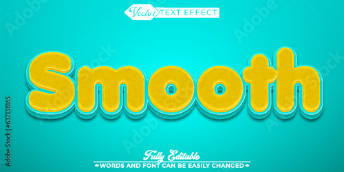 Smooth Editable Text Effect Template